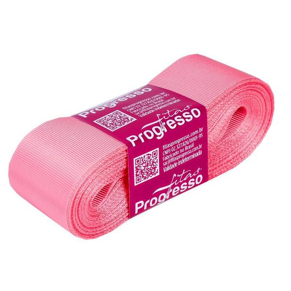 Imagem de Fita Gorgurão Progresso 38mm nº9 - 10m Cor 009 Rosa Pétala - 01 unidade