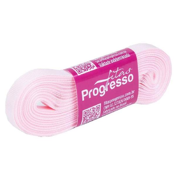 Imagem de Fita Gorgurão Progresso 7mm nº1 - 10m 206 Rosa Claro - 1un