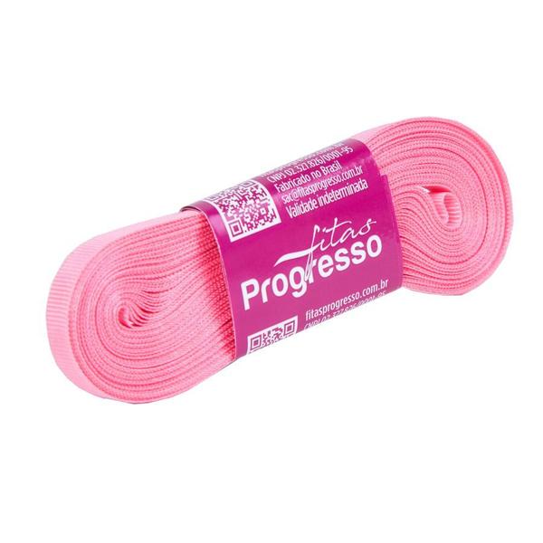 Imagem de Fita Gorgurão Progresso 7mm nº1 - 10m Cor 009 Rosa Pétala - 01 unidade