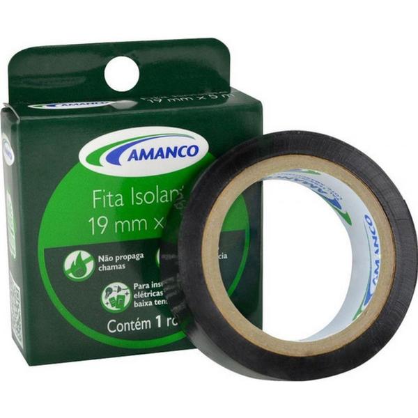 Imagem de Fita Isolante 19mm Rolo 10m Amanco