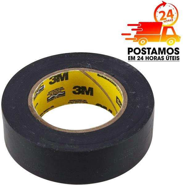 Imagem de Fita Isolante 33+ 19 mm X 10 Mts Antichama 105ºc 3m Scotch