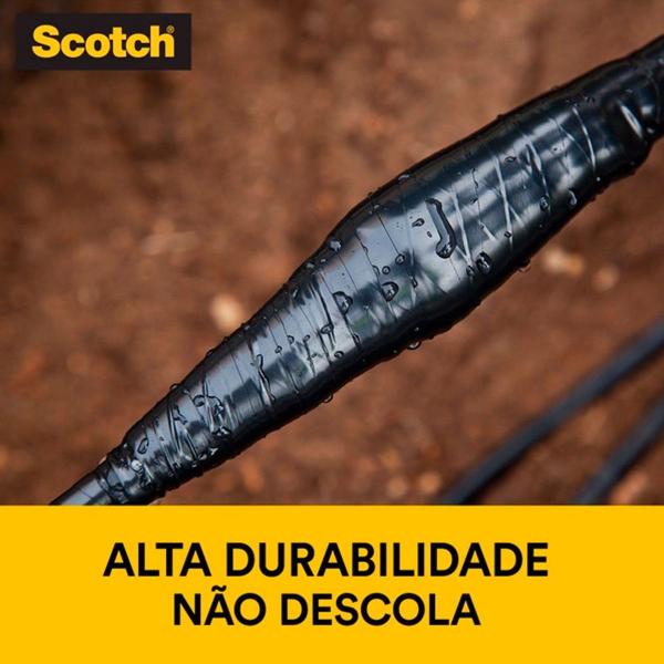 Imagem de Fita Isolante 33+ 19 mm X 10 Mts Antichama 105ºc 3m Scotch