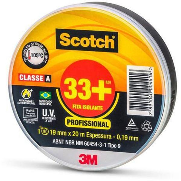 Imagem de Fita isolante 3m scotch 20 mts