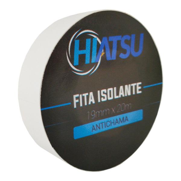 Imagem de Fita Isolante Antichama 0,13mm x 19mm x 20m cor brancaHiatsu