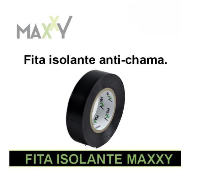 Imagem de Fita isolante antichamas 5 metros Maxxy