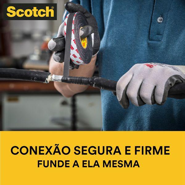 Imagem de Fita Isolante de Autofusao 3M SCOTCH 23 19MM X 2M