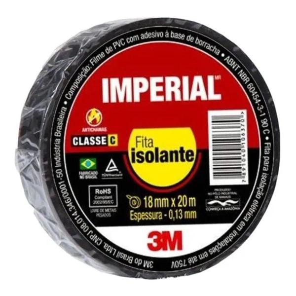 Imagem de Fita Isolante Imperial 3M 20 Metros 