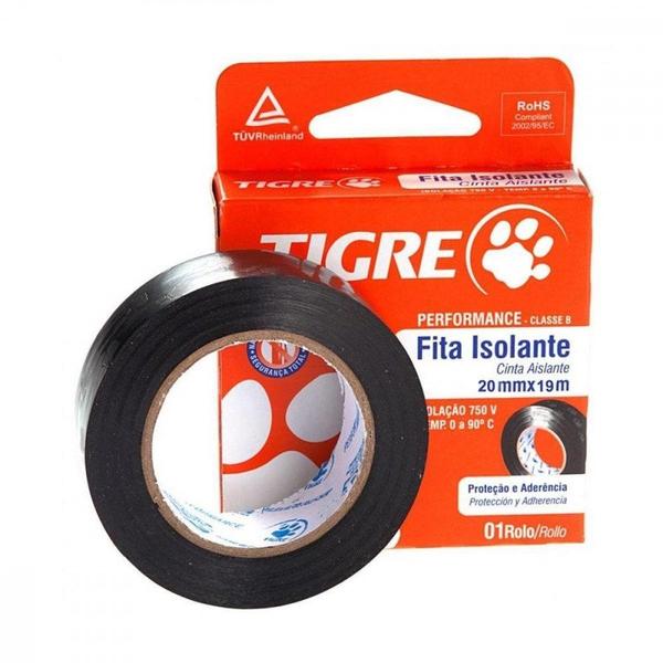 Imagem de Fita Isolante Tigre 20M X 19Mm  54502559