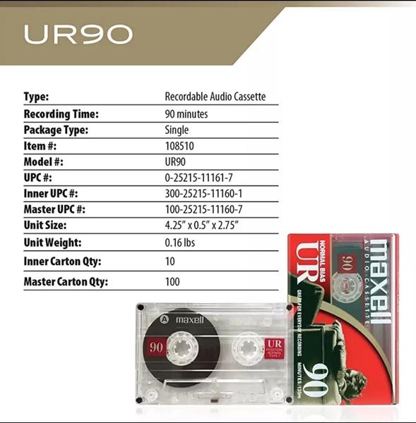 Fita K7 Cassete Virgem Nova Lacrada ( Duas Unidades ) - Motor
