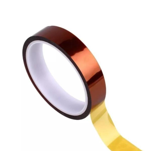 Imagem de Fita Kapton Resistente Ao Calor Alta Temperatura: 15MM