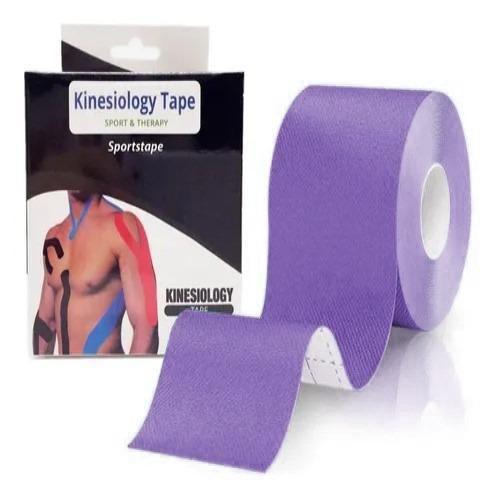 Imagem de Fita Kinesio Adesiva Kinesiology 5M - Lilás