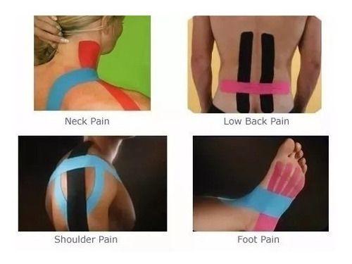Fita Kinesio Bandagem Funcional Elástica Adesiva Esportes 5m - oem Imagem de Fita Kinesio Bandagem Funcional Elástica Adesiva Esportes 5m
