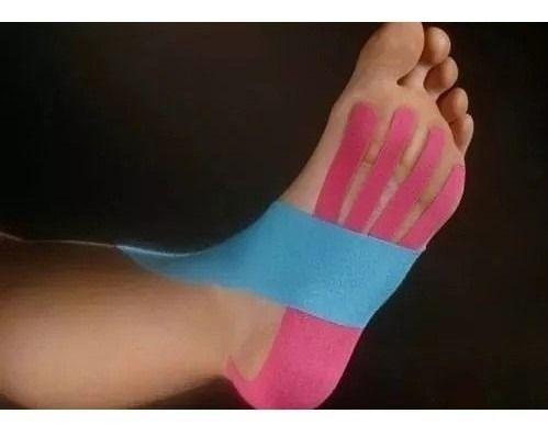 Fita Kinesio Bandagem Funcional Elástica Adesiva Esportes 5m - oem Imagem de Fita Kinesio Bandagem Funcional Elástica Adesiva Esportes 5m