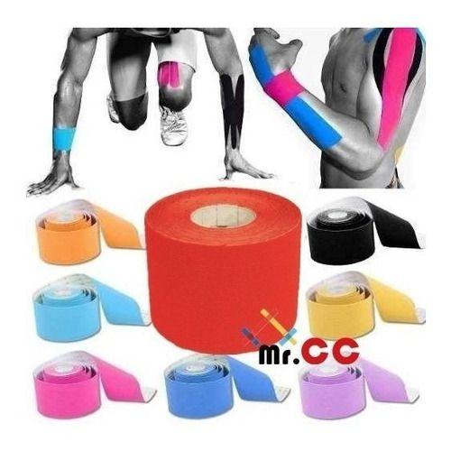 Fita Kinesio Bandagem Funcional Elástica Adesiva Esportes 5m - oem Imagem de Fita Kinesio Bandagem Funcional Elástica Adesiva Esportes 5m