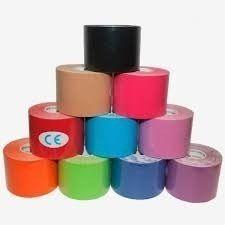Fita Kinesio Bandagem Funcional Elástica Adesiva Esportes 5m - oem Imagem de Fita Kinesio Bandagem Funcional Elástica Adesiva Esportes 5m