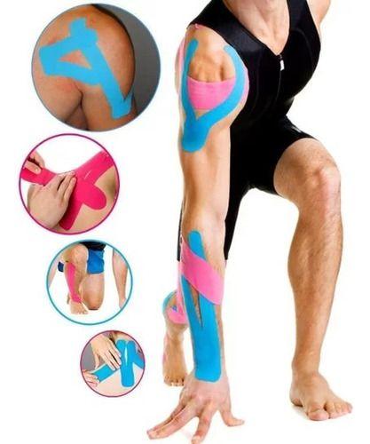 Imagem de Fita Kinesio Sport 5cm X 5m Cor Rosa-chiclete