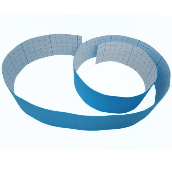 Imagem de Fita Kinesio Tape Bandagem Elástica Adesiva Para Perna Braço Ombro Alivia Dores 5cm x 01 Metro - Cor Azul