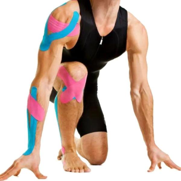 Imagem de Fita Kinesio Tape Bandagem Funcional Elástica Adesiva Sport