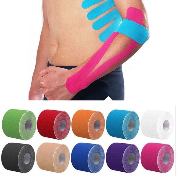 Imagem de Fita Kinesio Tape Bandagem Funcional Elástica Adesiva Sports