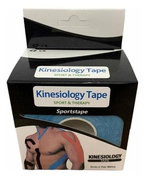 Imagem de Fita Kinesio Tape Bandagem Funcional Elástica Adesiva Sports