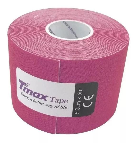 Imagem de Fita Kinesio Tmax Original Bandagem Elastica 5 Metro X 5 Cm