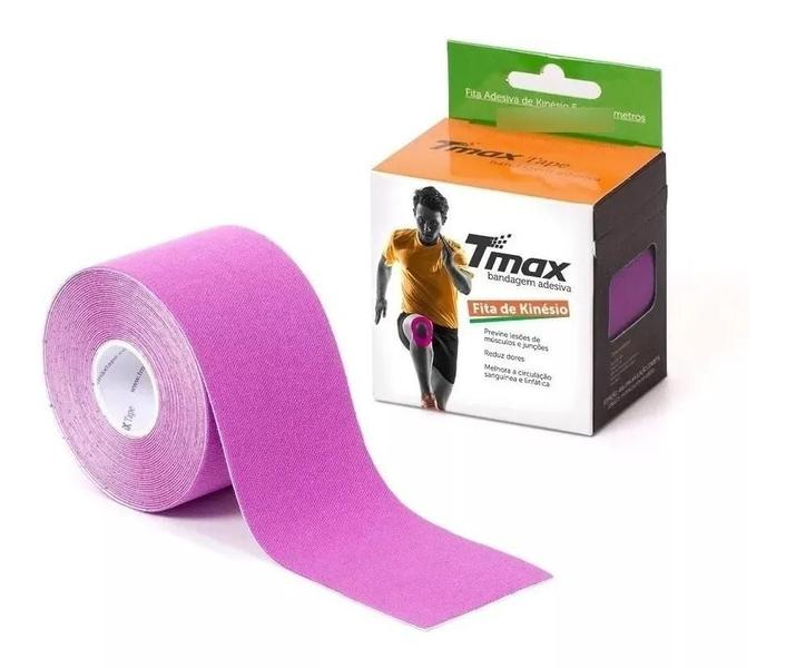 Imagem de Fita Kinesio Tmax Original Bandagem Elastica 5 Metro X 5 Cm