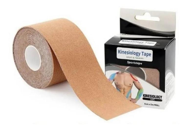 Fita Kinesiology Tape Sportstape Imagem de Fita Kinesiology Tape Sportstape