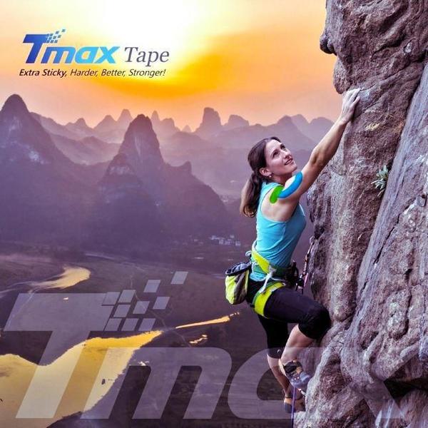 Imagem de Fita Kinesiology Tape Tmax - Bandagem Adesiva Elástica - Original