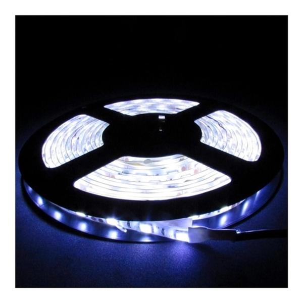 Imagem de Fita Led 12v 3528 300 Leds Branco Frio + Fonte