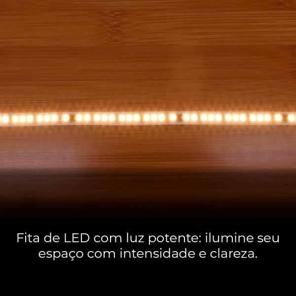 Fita Led 220v Direta 192leds/m Rolo 10m Não Usa Fonte Quente - RY Imagem de Fita Led 220v Direta 192leds/m Rolo 10m Não Usa Fonte Quente