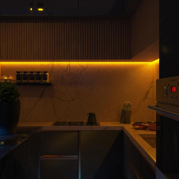 Fita Led 220v Direta 192leds/m Rolo 10m Não Usa Fonte Quente - RY Imagem de Fita Led 220v Direta 192leds/m Rolo 10m Não Usa Fonte Quente