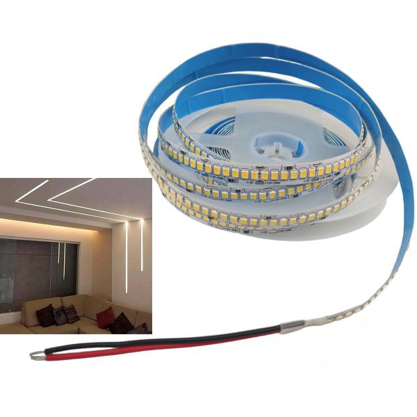 Imagem de Fita Led 240Leds 16W 6500K Sala Quarto Gesso Sanca Teto Rebaixado Decoraçao Iluminaçao Ambiente Interno Externo