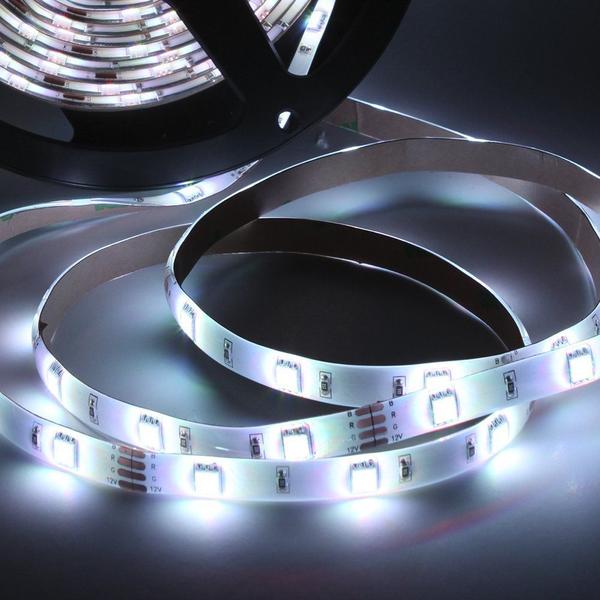 Fita Led 2,5W - 05 metros 12v Com Fonte Bivolt - 30 LED/Metro - Taschibra Imagem de Fita Led 2,5W - 05 metros 12v Com Fonte Bivolt - 30 LED/Metro - Taschibra