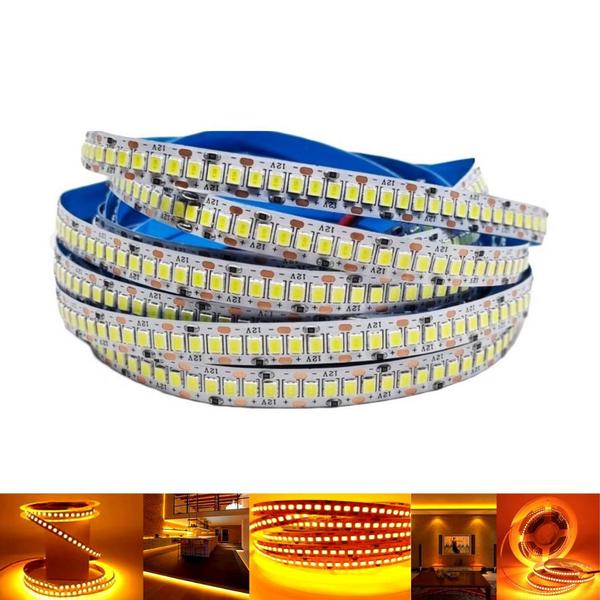 Imagem de Fita LED 3528 240 LED's 5 Metros Profissional IP20 12V 25W Ambar