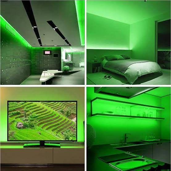 Imagem de Fita LED 3528 240 LED's 5 Metros Profissional IP20 12V 25W Verde