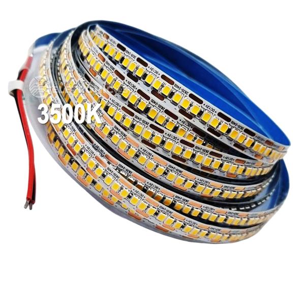 Imagem de Fita LED 3528 Para Perfil Luz Branco Quente 3500K 5mts 240LEDs/m Para Perfil 50W FN875A