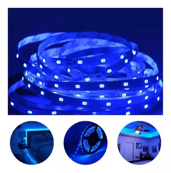 Imagem de Fita Led 3528 Rolo 5m 300 Leds Silicone Ip65 300 Leds Super Brilhosa Cor Vibrante TM5021