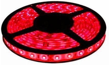 Imagem de Fita LED 3528 VERMELHO Rolo 5m com fonte 12V 2A