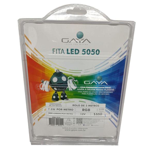 Imagem de Fita Led 5050 Rgb 7,8W 12V