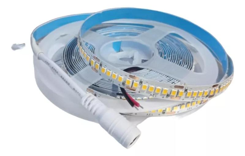 Fita Led Branco Quente 1.200 Leds Alta Intensidade+fonte 5a - Top Leds Imagem de Fita Led Branco Quente 1.200 Leds Alta Intensidade+fonte 5a