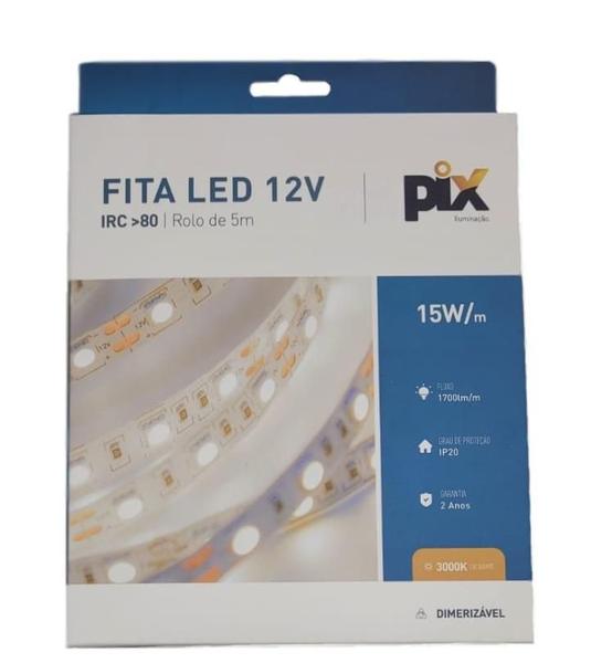 Imagem de Fita Led Branco Quente Alto Irc 180 Led/M Alto Irc