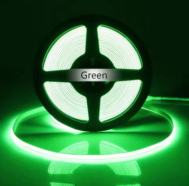 Imagem de Fita LED COB Verde 10W 360 LEDs 12V IP44 5 Metros