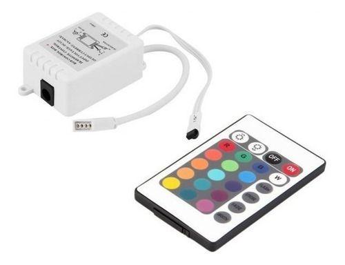 Imagem de Fita Led Colorida 5050 Rgb 5m 16 Cores Controle Barato