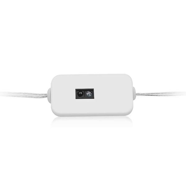 Fita LED Com Sensor de Movimento, 1m, Luz Amarela, USB, LexLight Imagem de Fita LED Com Sensor de Movimento, 1m, Luz Amarela, USB, LexLight