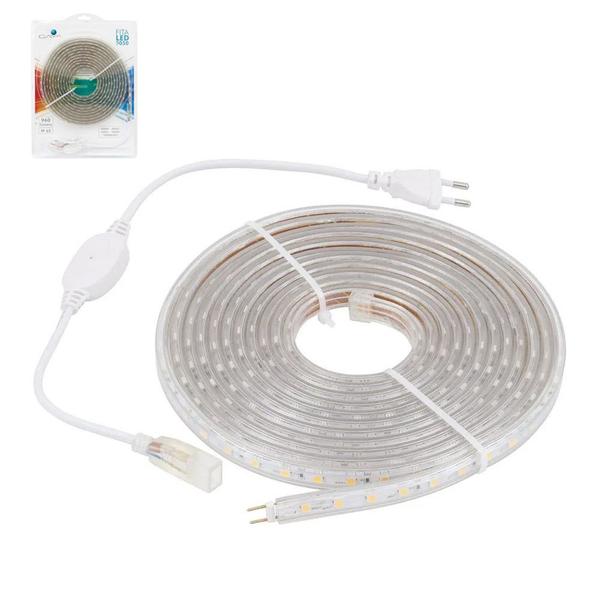 Fita Led Gaya Smd 5050 Ip65 Rolo 5m 72w 600lm/m + Conector Imagem de Fita Led Gaya Smd 5050 Ip65 Rolo 5m 72w 600lm/m + Conector