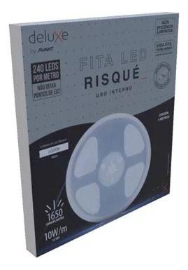 Imagem de Fita Led Interna Risque 5m 20w 12v Ip20 6500k Deluxe Avant