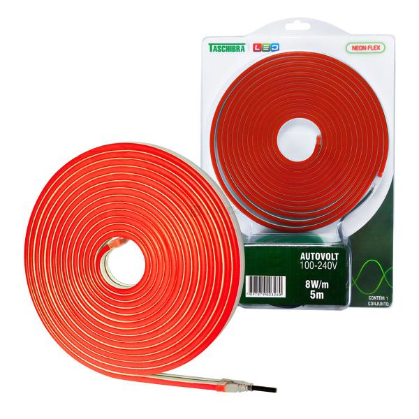 Fita LED Luminosa Taschibra Neon Flex 8W 12V Imagem de Fita LED Luminosa Taschibra Neon Flex 8W 12V