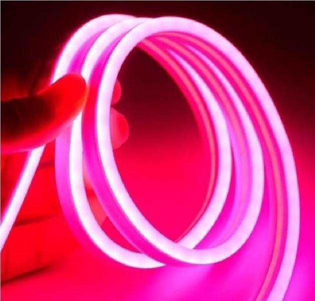 Imagem de Fita Led Mangueira Neon 5 Mts Iluminação Flexível Corte 2.5 Cm - Rosa