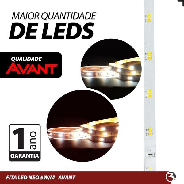 Imagem de Fita Led Neo Adesiva 5m Luz 3 Temperaturas C/ Smart - Avant