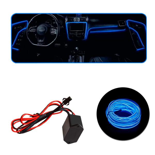 Imagem de Fita LED Neon Azul Interior 2 Metros 12V Shocklight